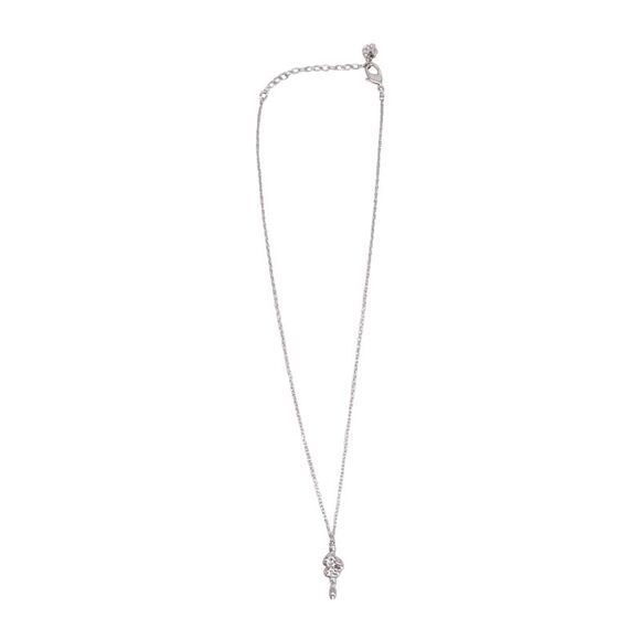 Swarovski Diapason Small Necklace in Silver Metal